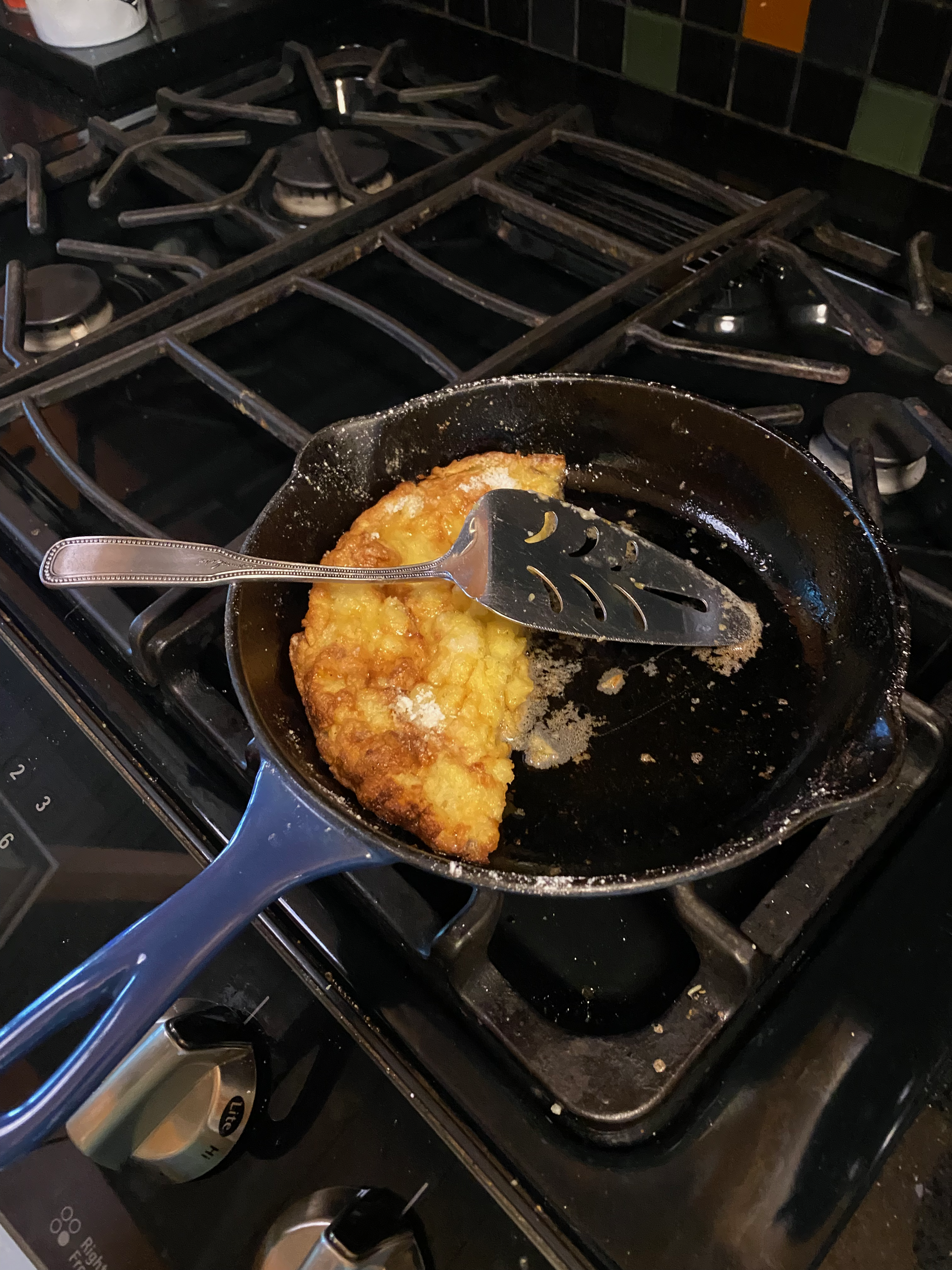David Eyre's pancake in a pan
