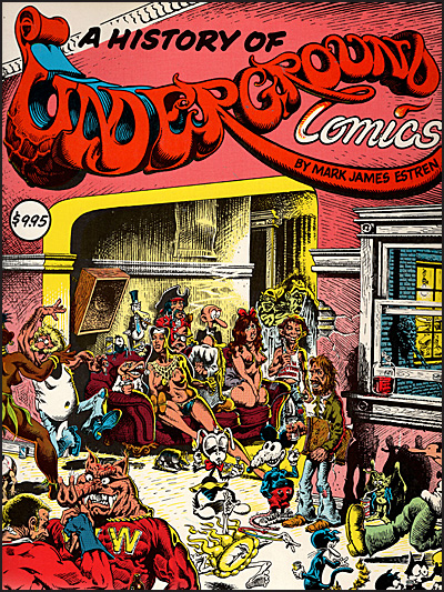 A History of Underground Comics book cover